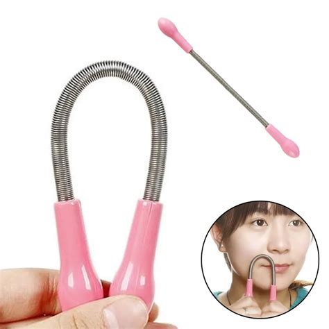 Face Hair Removal Device Free Remover Facial Hair Spring Bend Epilator ...