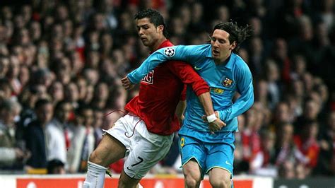 Cristiano Ronaldo vs Lionel Messi... before it became all about the ...