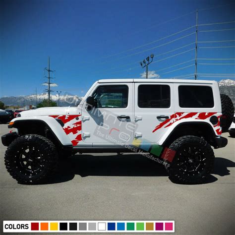 Jeep Wrangler Side Decals And Graphics