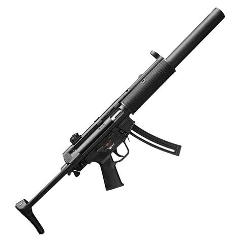 H&K MP5 22 Long Rifle 16in Black Semi Automatic Modern Sporting Rifle ...