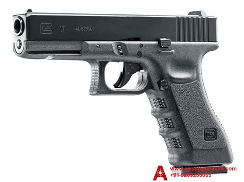 Glock 17 Gen3 Cal .177 CO2bb and pellet pistol by Airsoft gun india