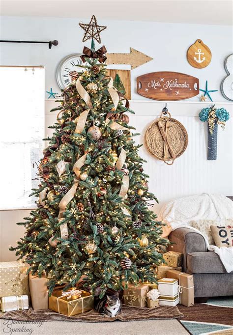 Rustic Luxe Christmas Tree 12 Bloggers of Christmas with Balsam Hill ...