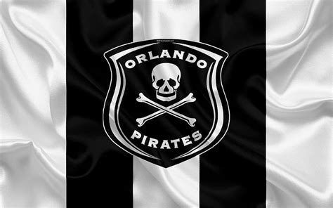 Orlando Pirates FC, logo, black and white HD wallpaper | Pxfuel