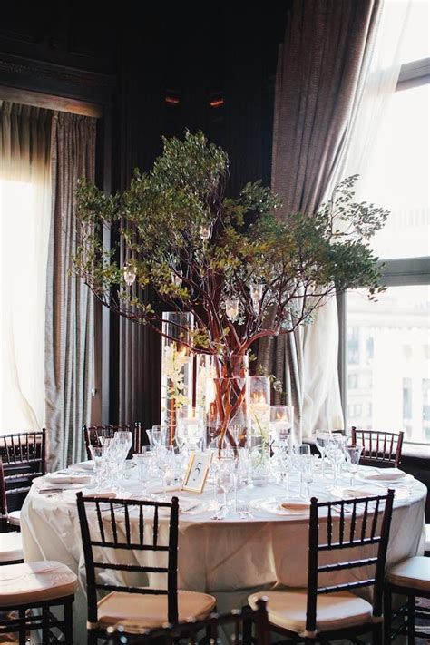 Glamorous Wedding Centerpieces - MODwedding | Tree wedding centerpieces ...