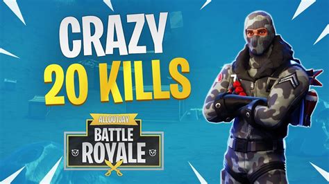 CRAZY GAME WITH 20 KILLS - Fortnite Battle Royale Gameplay - YouTube