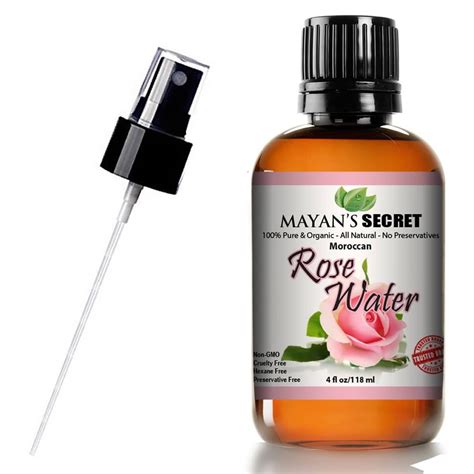 Mayan's Secret Pure Organic Rose Water Facial Toner, Pure Natural ...