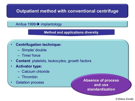 Platelet Rich Plasma in wound healing - Elena Conde
