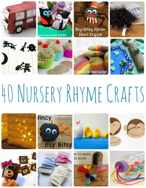 Nursery Rhyme Activities and Crafts - Red Ted Art - Kids Crafts