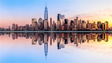 New York City Skyline 4k Wallpaper