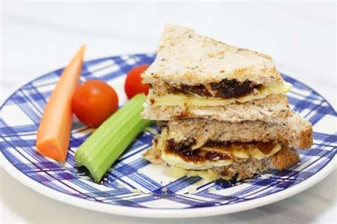 Cheese and Pickle Sandwich - part of the traditional Ploughman's lunch