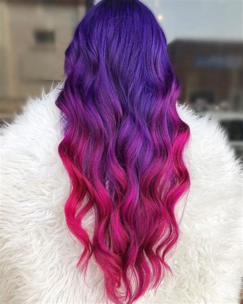 35 Trendy Pink and Purple Hair Color Ideas - Inspired Beauty