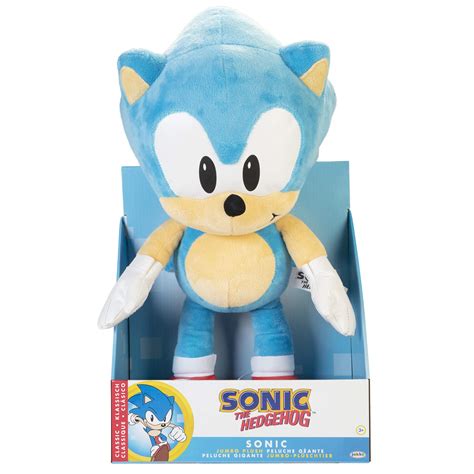 Sonic The Hedgehog Sonic Jumbo Plush 20 Inches Tall: Buy Online in ...