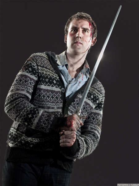 Image - Neville Longbottom and the Sword of Godric Gryffindor.jpeg ...