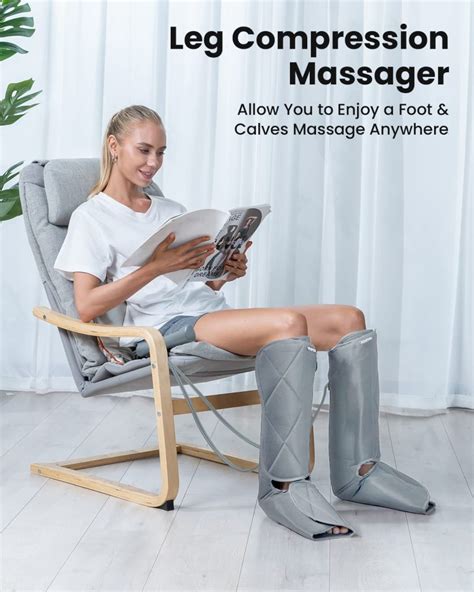 Renpho Leg Massager - Relief from Foot and Calf Pain