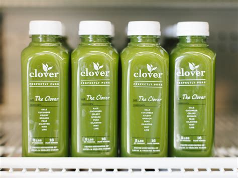 Clover, Healthy Organic Juice - Food & Beverage Magazine