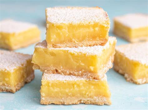 Lemon Bars With Shortbread Crust