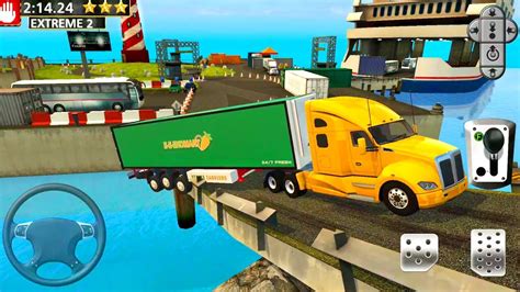 Ferry Port Trucker Harbour Parking Simulator #3 - Android Gameplay ...