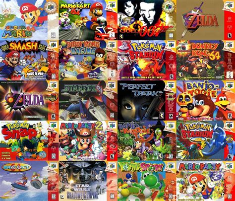 20 Best Selling Nintendo Games of All-Time | Nintendo 64 games, N64 ...