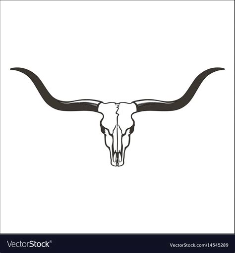 Longhorn Bull SVG