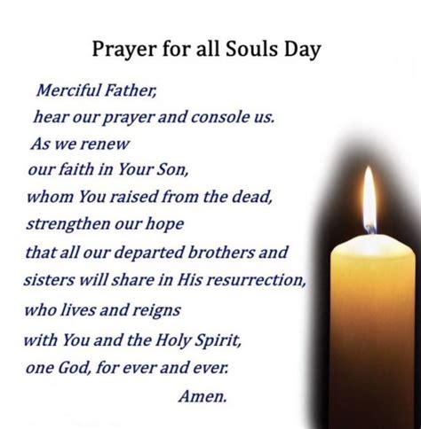 Prayer for All Souls' Day #AllSoulsDay