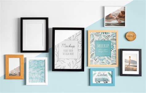 Download Mockup Frames On Wall for free | Frames on wall, Frame, Wall