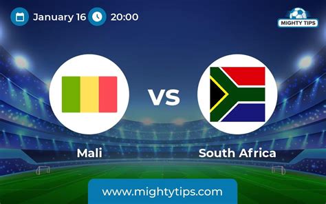 Mali vs South Africa Prediction, Odds & Betting Tips | 16.01.2024 ...