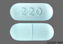 Light Blue Oval Pill 220 | Noconexpress