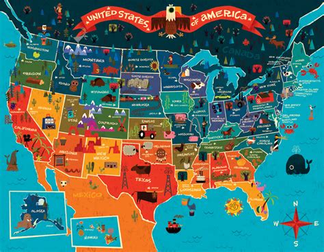 United States Map (Unique)