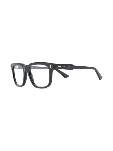 Gucci Eyewear logo-arm Detail Glasses - Farfetch