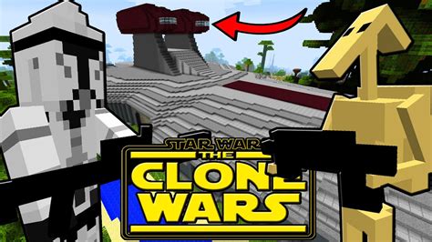 The NEW Minecraft CLONE WARS Mod is EPIC! - Minecraft: Star Wars the ...