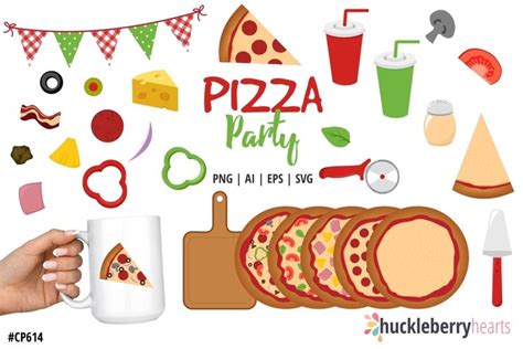 Pizza Party Clipart (1268968)