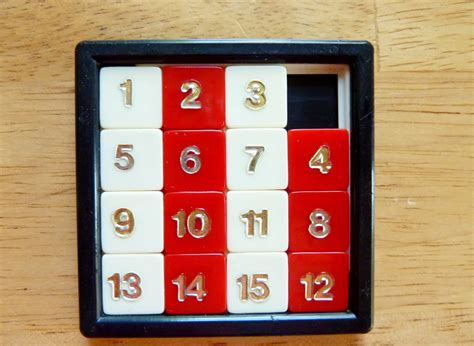 Vingtage Drueke's 15 Number Slider Puzzle | Etsy