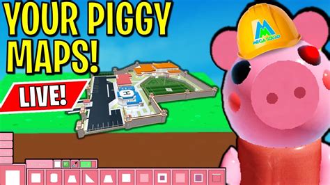 🔴 Roblox Piggy Build Mode - The Best Custom Maps LIVE! - YouTube