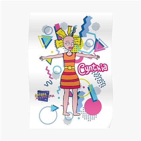 "cynthia rugrats" Poster for Sale by Erick-Aedo | Redbubble