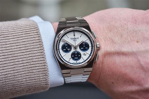 Hands-On: The Blue Panda Tissot PRX Automatic Chronograph | Flipboard