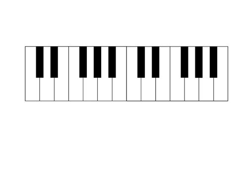 Piano Key Images - Cliparts.co