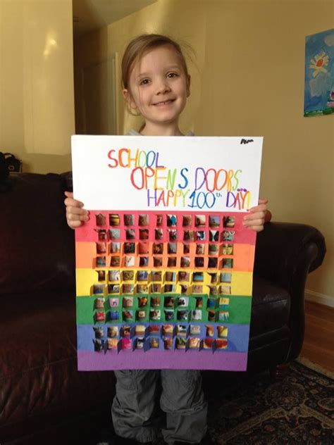 10 easy poster ideas to celebrate your child's first 100 days of school ...