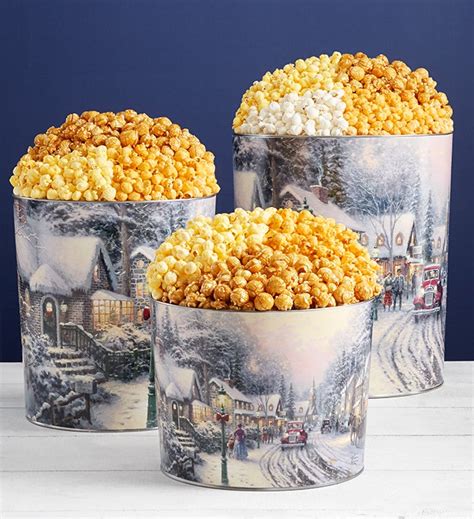 Christmas Popcorn Tins | Christmas Food Gifts | The Popcorn Factory