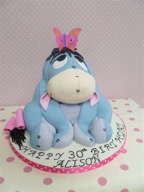 Eeyore birthday cake by faerieglen on DeviantArt