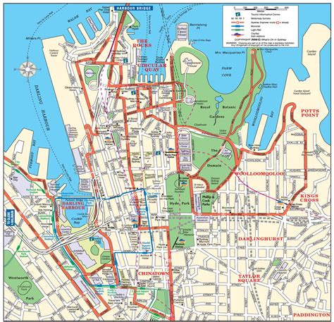 Map of sydney - Sydney map city (Australia)