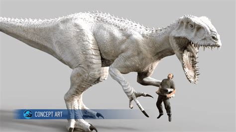 Jurassic World Hybrid Dinosaur Concept Art