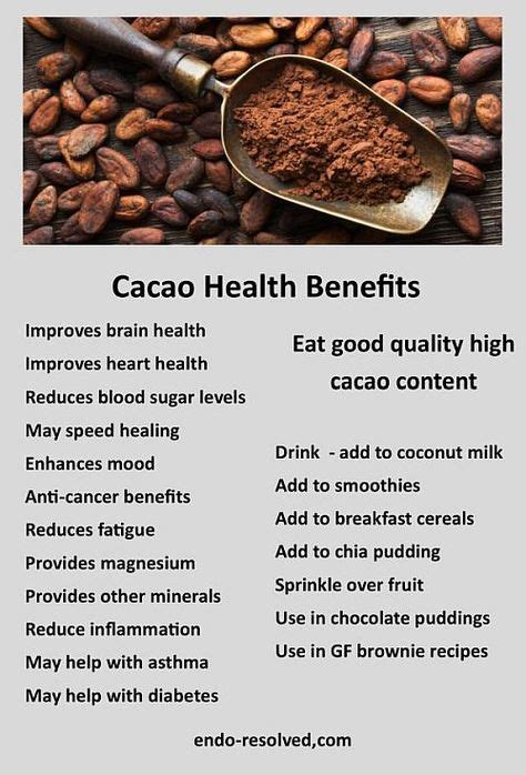 Cacao Health Benefits