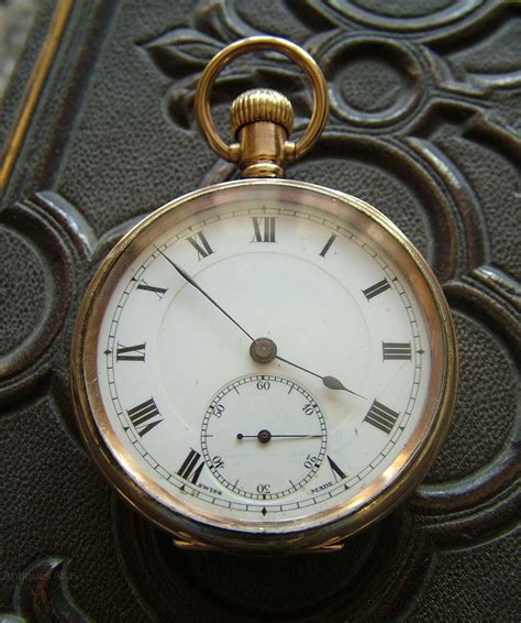 Antiques Atlas - An Antique Gold Plated Pocket Watch