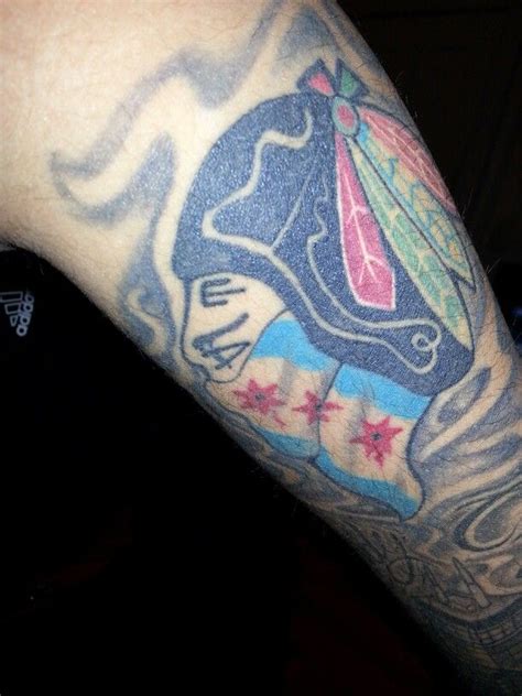 Chicago blackhawks tattoo | Tats | Pinterest