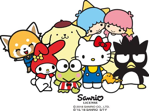 Sanrio Characters Png Hello Kitty Characters Png - Clip Art Library