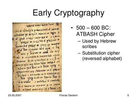 A Brief History of Cryptography