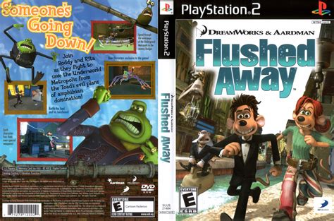 Dreamworks' Flushed Away PS2 cover