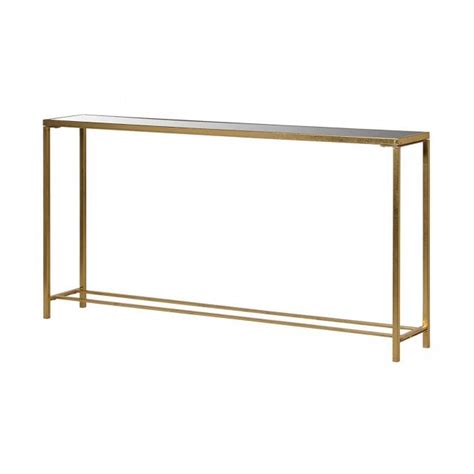 Gold Mirror Console Table | Fab Home Interiors