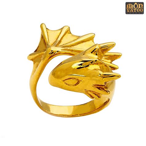 Golden Dragon Ring | Etsy