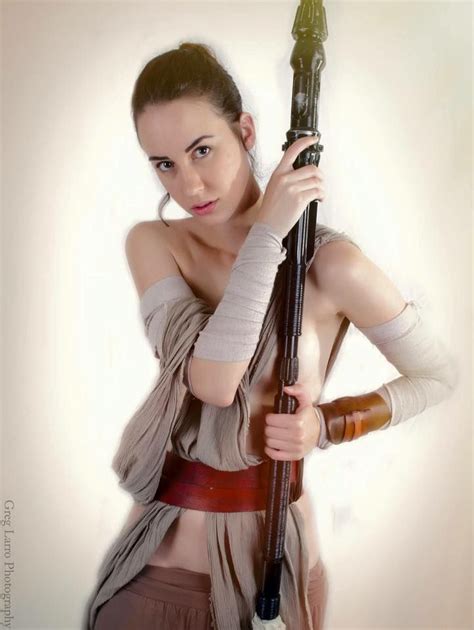 Star wars cosplay, Rey cosplay, Rey star wars costume